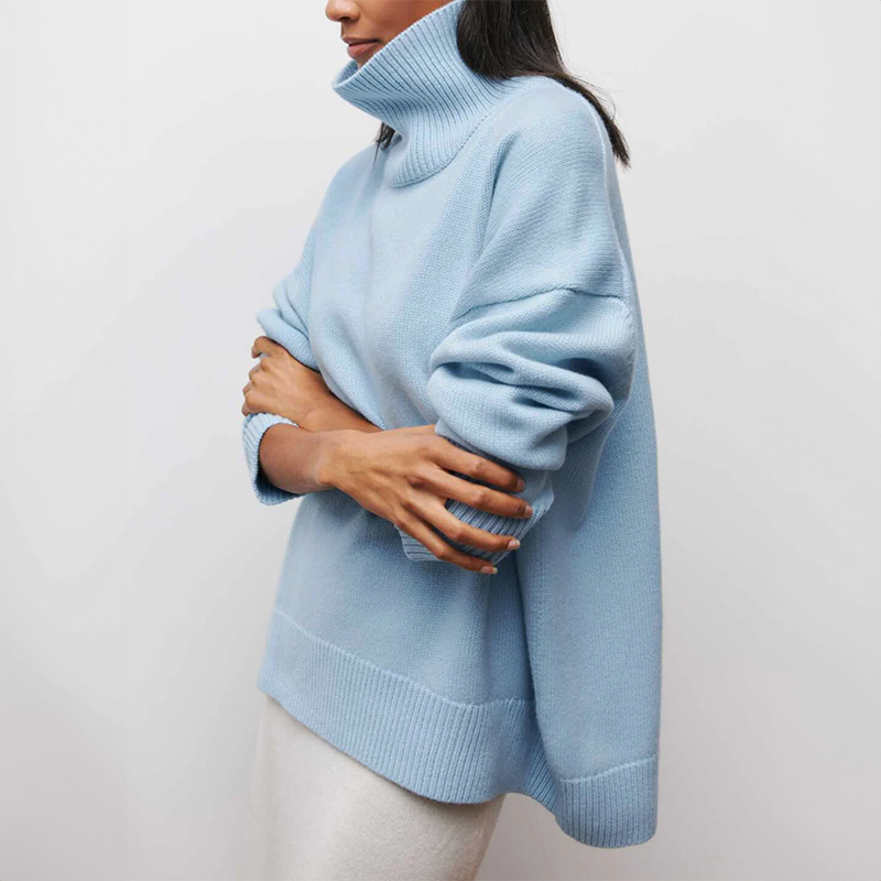 Amelia - Elegant Knit Turtleneck Sweater